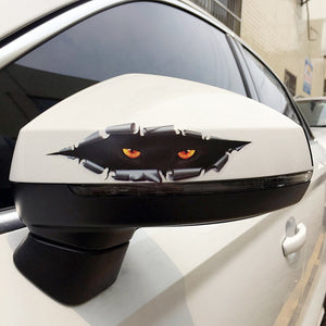 3D Peeking Cat Eyes Car Stickers