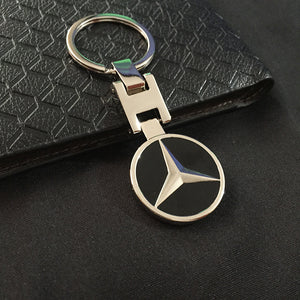Creative metal H buckle Mercedes Benz Keychain key pendant
