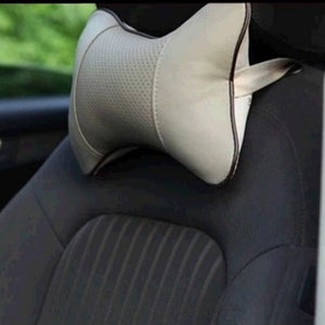Car neck headrest leather headrest