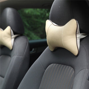 Car Headrest  NEW Arrival Perforating Design Danny leather